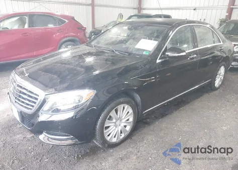 2014 Mercedes-Benz S-Class S 550 из США, поврежденный, VIN WDDUG8FB4EA047916